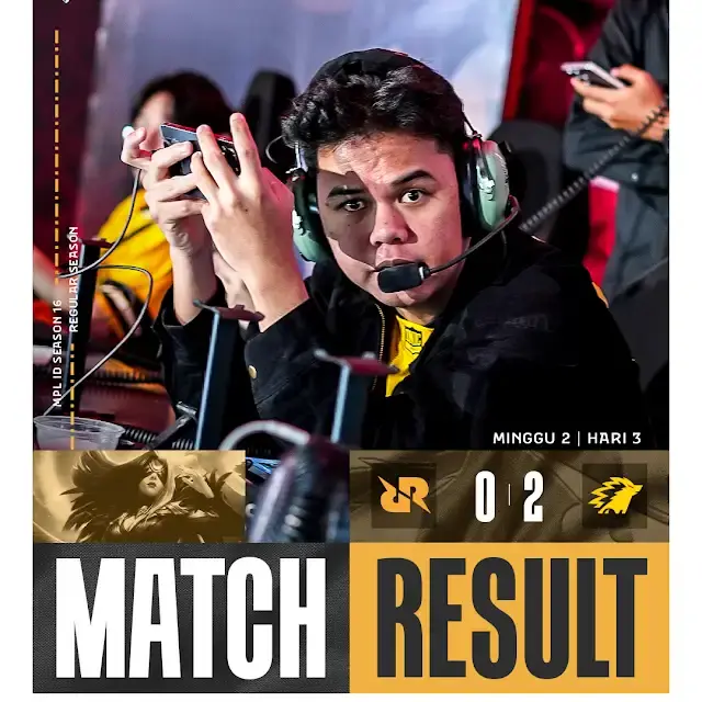 Hasil Rrq Hoshi Vs Onic Esports S16