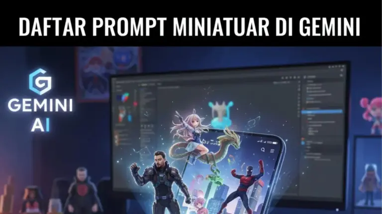 Viral di Medsos! Ini Prompt untuk Bikin Miniatur AI Mirip Diri Sendiri