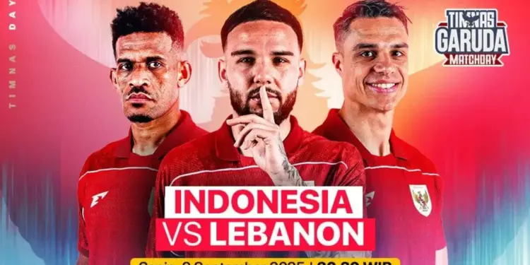 Live Streaming Indonesia vs Lebanon FIFA Matchday