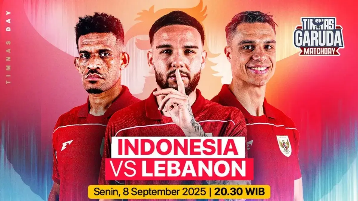 Live Streaming Indonesia vs Lebanon FIFA Matchday 2025