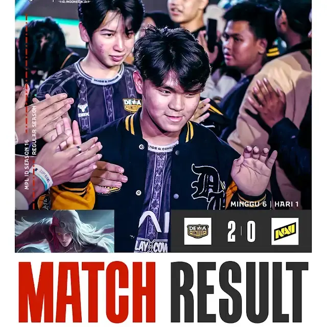 NAVI vs Dewa United Esports