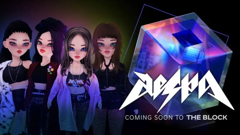 Kolaborasi Aespa x Roblox, Hadirkan Blueberry Fashion Stage