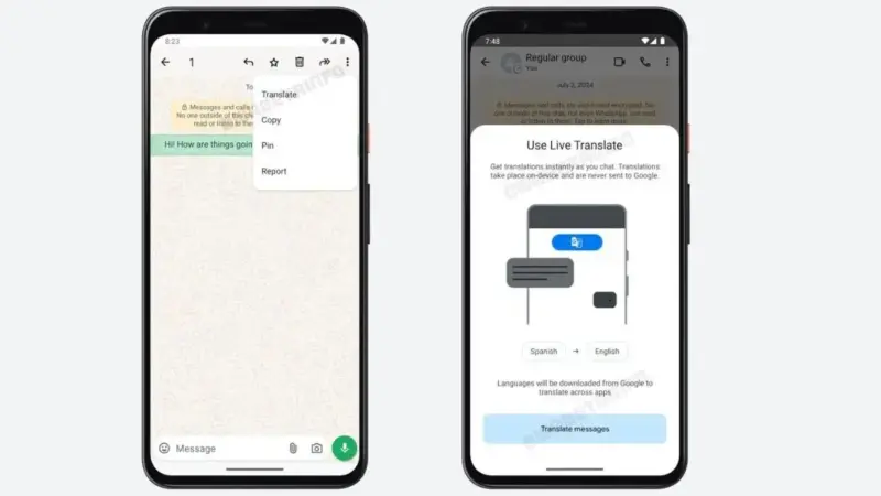 fitur baru whatsapp bisa terjemahan secara live