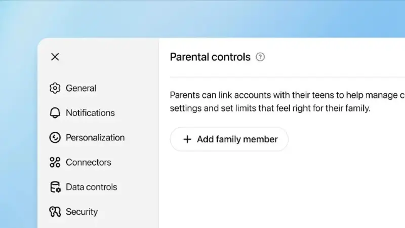 ChatGPT Parental Control