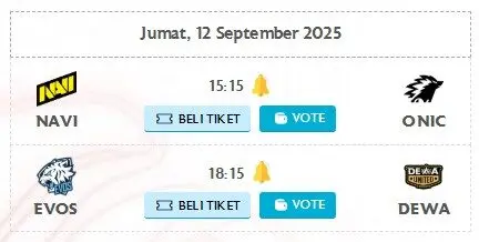 Jadwal Mpl Id S16 Week 4