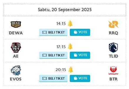 Jadwal Mpl Id S16 Week 5