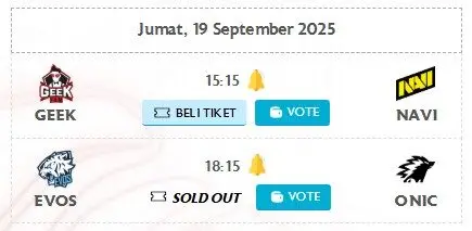 Jadwal Mpl Id S16 Week 5