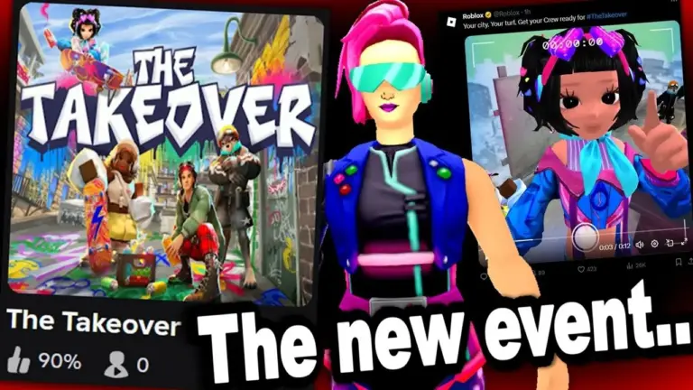 Semua Quest dan Hadiah di Roblox The Takeover, Kalian Wajib Baca!