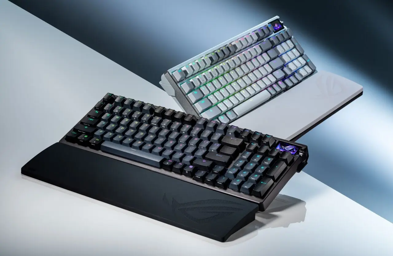 ROG Azoth 96 HE Hadir dengan Switch Magnetik HFX V2 dan Layar Sentuh Full-Color 1,47 Inci 11 ROG Azoth 96 HE Hadir dengan Switch Magnetik HFX V2 dan Layar Sentuh Full-Color 1,47 Inci