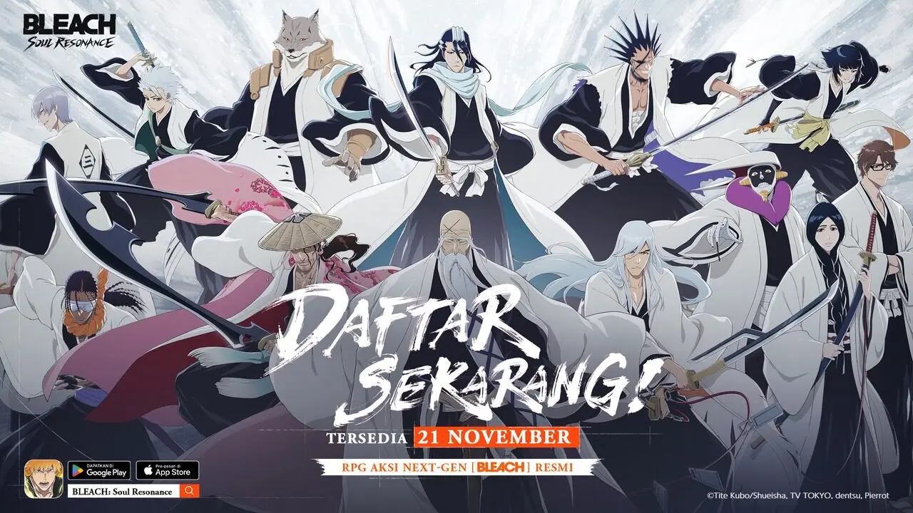 Pra-Registrasi Global BLEACH: Soul Resonance Dibuka, Rilis 21 November 12 Pra-Registrasi Global BLEACH: Soul Resonance Dibuka, Rilis 21 November