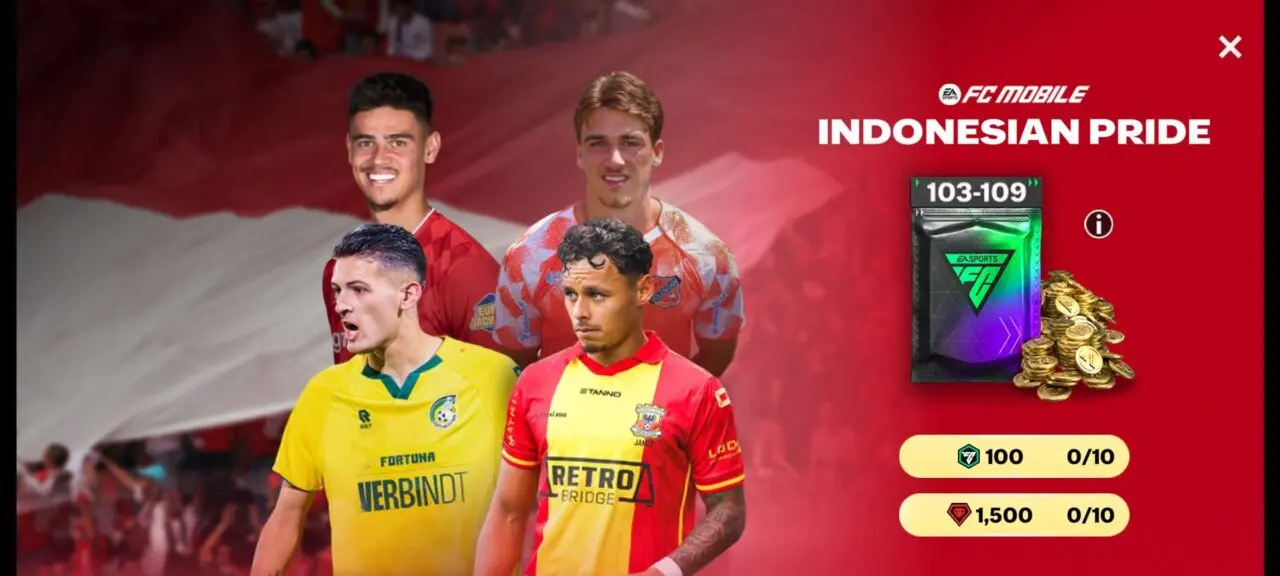 FC Mobile Rayakan Semangat Nasional lewat Pack “Indonesian Pride”