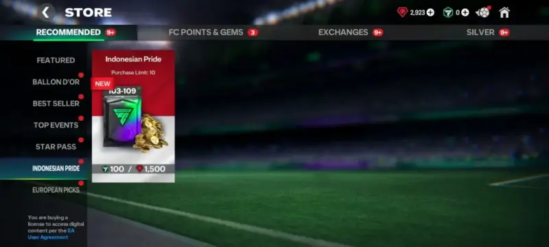Ea Sports Fc Mobile Pack Indonesia 2