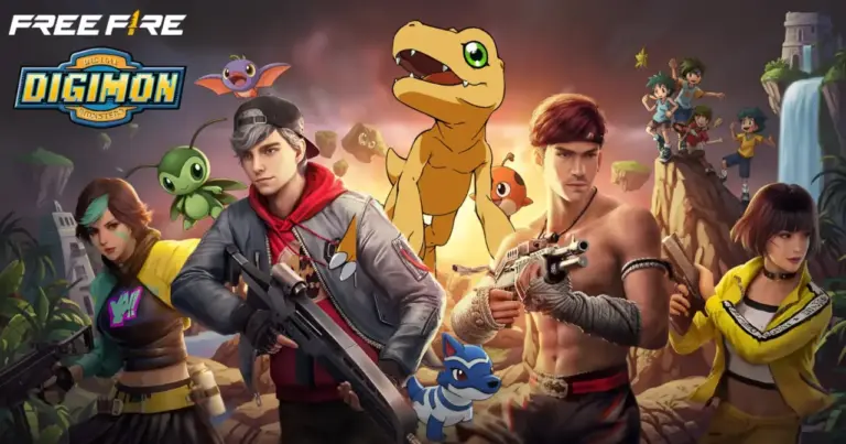 Free Fire Akan Segera Kolaborasi dengan Digimon Adventure, Kapan Akan Rilis?