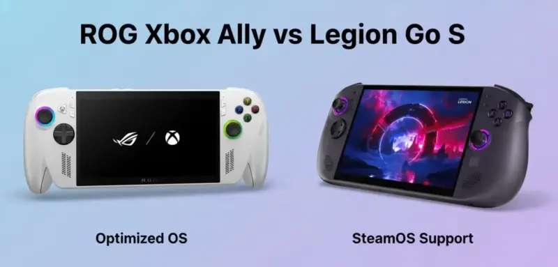 Perbandingan Spesifikasi ASUS ROG Xbox Ally vs Lenovo Legion Go S