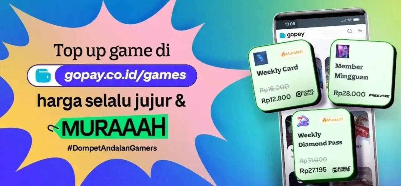 Ribet Harus Keluar Rumah Buat Beli Voucher Game? Top Up Praktis via GoPay Games