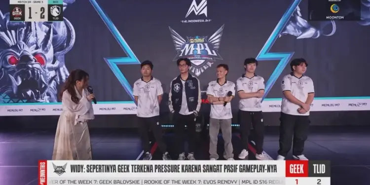 Hasil MPL ID S16 Geek Fam vs Team Liquid ID