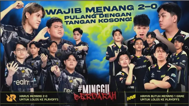 Hasil MPL ID S16 RRQ Hoshi vs Natus Vincer