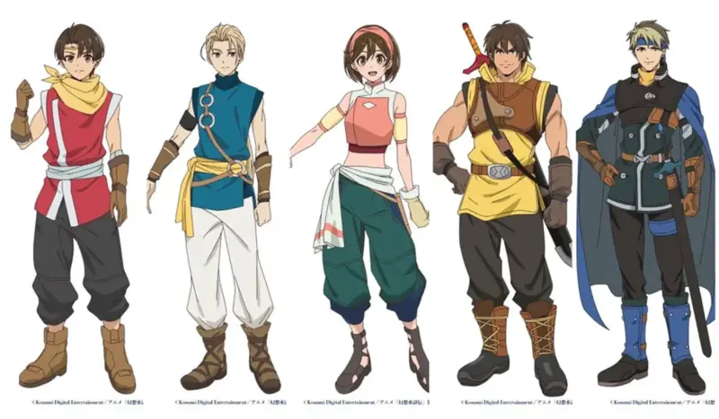 Karakter Suikoden The Anime