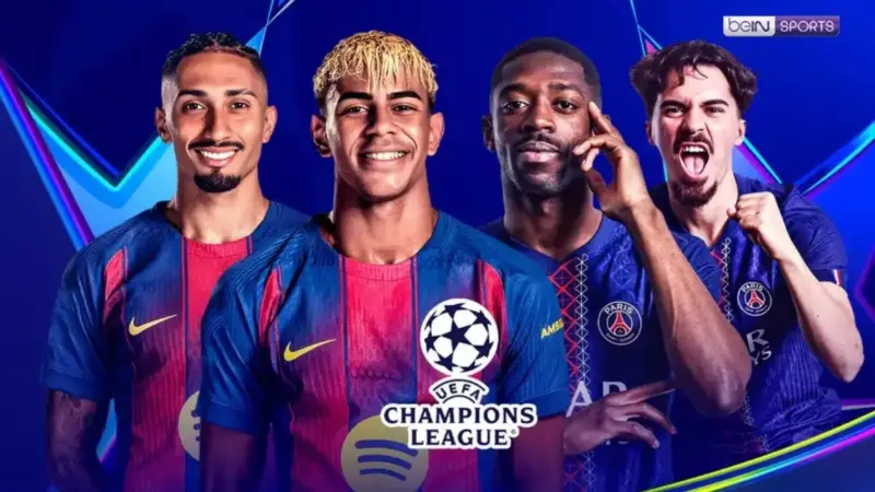 Link Live Streaming Liga Champions Barcelona vs PSG