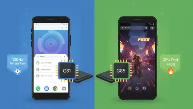 Perbandingan Spesifikasi MediaTek Helio G81 vs Helio G85