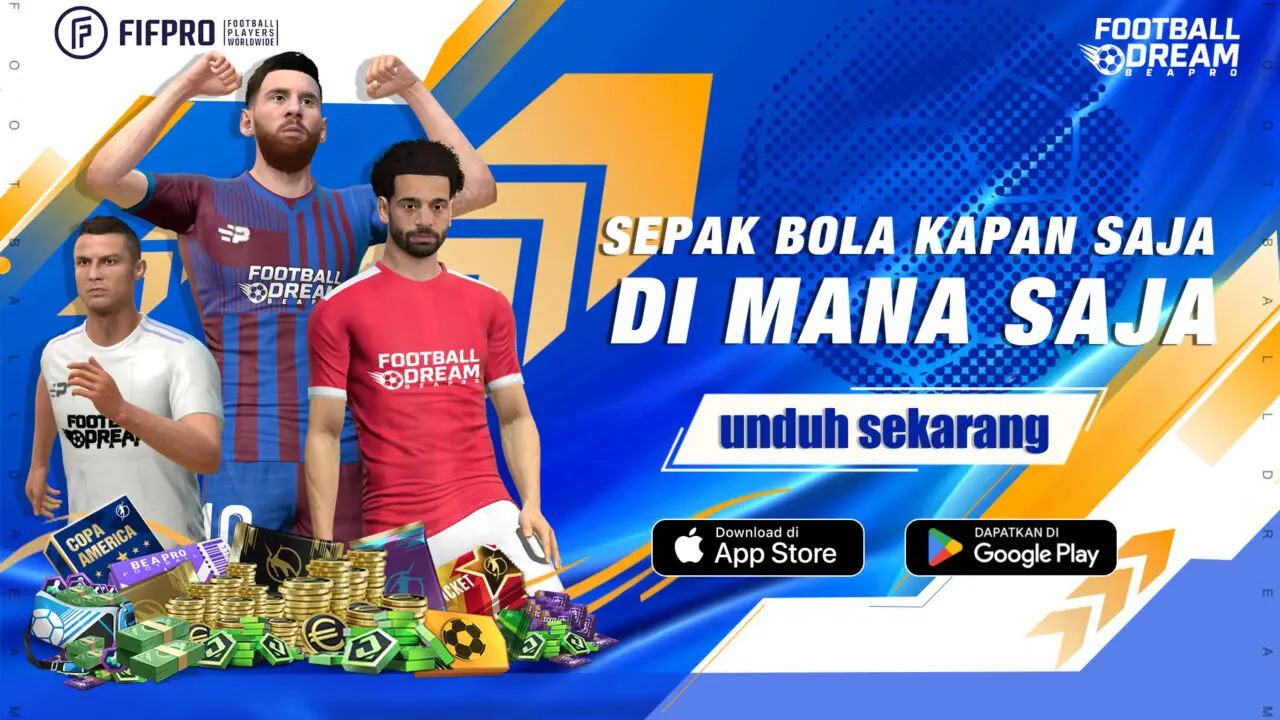 Football Dream: Be A Pro — Resmi Dirilis, Kick Off Hari Ini! Bangun Skuad Bintangmu Sekarang!