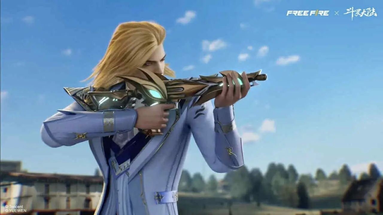 Cara Mendapatkan Skin MAG7 SG FF x Soul Land di Luck Royale