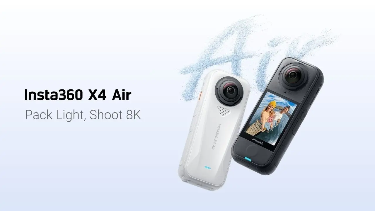 Insta360 X4 Air, Kamera 8K Ringan dengan Harga lebih Murah