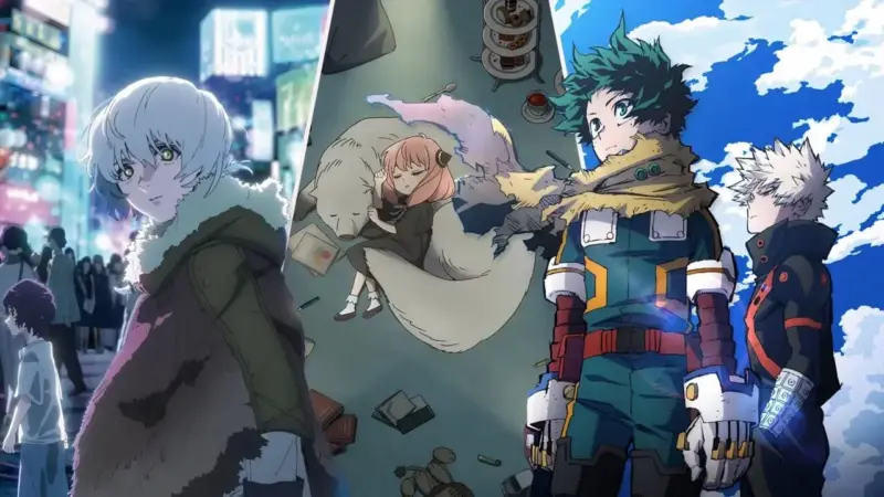 Anime Fall 2025, Lineup Crunchyroll, ada my hero academia final season, spy x family season 3, one punch man season 3