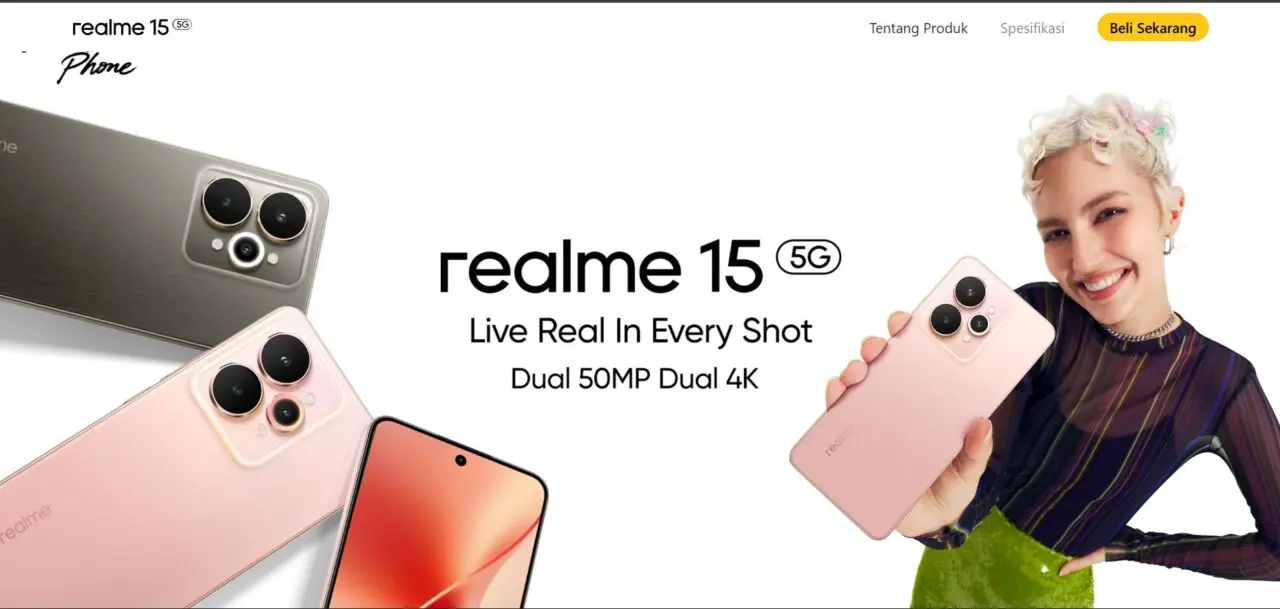 Spesifikasi & Harga realme 15 5G