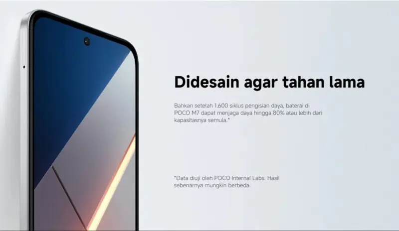 Spesifikasi & Harga POCO M7