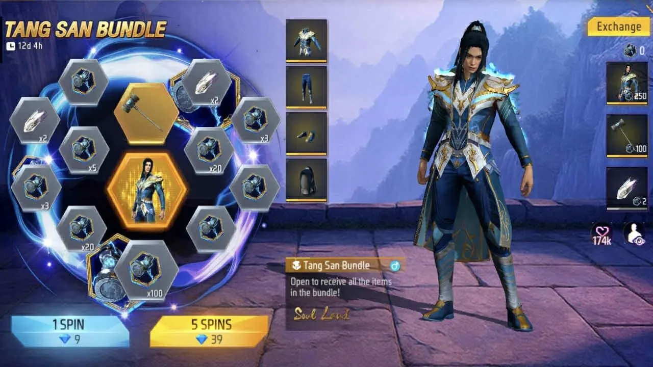 FF x Soul Land Resmi! Dapatkan Bundle Eksklusif Tang San Sekarang