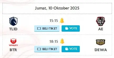 Jadwal MPL ID S16 Week 8