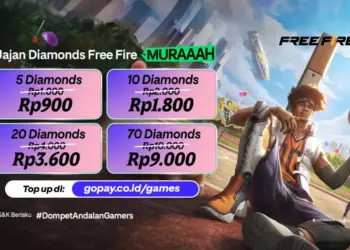 Promo Top Up Ff Free Firedi Gopay Games