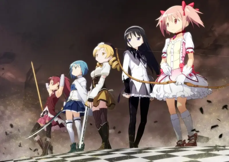 Puella Magi Madoka Magica | anime mirip takopi