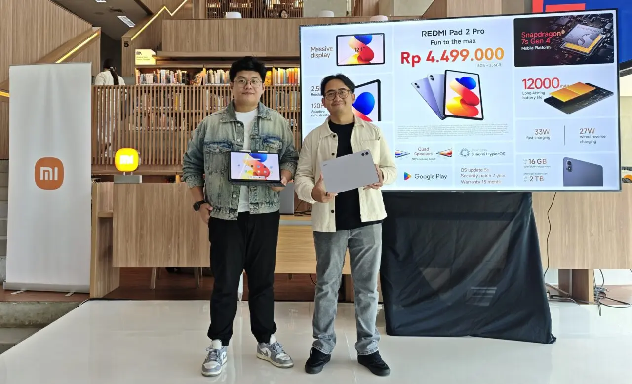 Xiaomi Perkenalkan REDMI Pad 2 Pro, Tablet Powerful dengan Harga Terjangkau Mulai Rp4.499.000