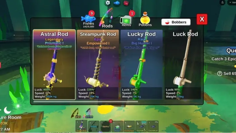 Build Setup Memancing Terbaik Roblox Fish It: Kombinasi Rod, Reel, Bait & Buff Optimal