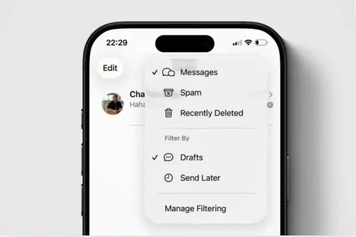 Cara Mengaktifkan Filter Pesan dari Nomor Asing di iOS 26