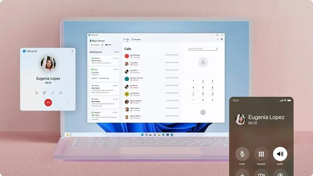 Cara Kirim dan Terima Pesan dari HP ke PC dengan Phone Link