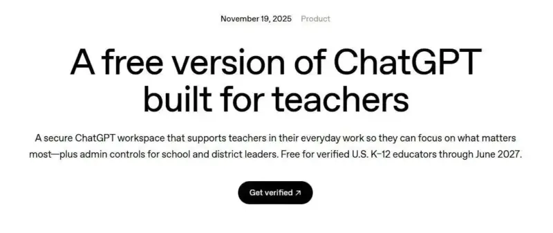 OpenAI rilis ChatGPT for Teachers, AI khusus untuk guru