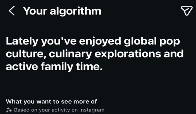 Apa Itu Fitur Baru "Your Algorithm" Instagram?