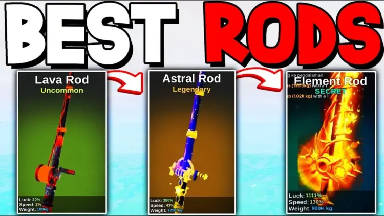 Jenis Rod Roblox Fish It 2