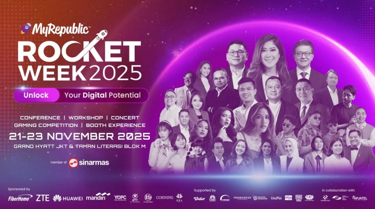 MyRepublic Rocket Week 2025 Hadir sebagai Ajang Kolaborasi Inovator dan Kreator Digital Indonesia