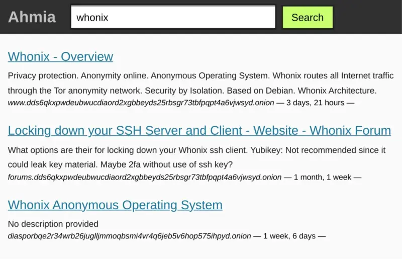 Ahmia, Deep Search Engine Mesin Pencari Invisible Web Terbaik
