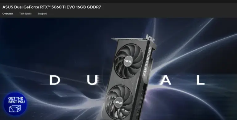 Asus Rilis Dual RTX 5060 Ti EVO 16G, Cocok untuk PC Ringkas!
