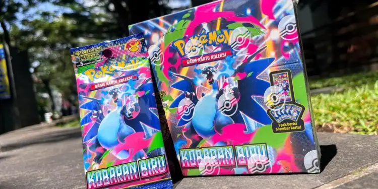 Pokémon Game Kartu Koleksi Seri “kobaran Biru”