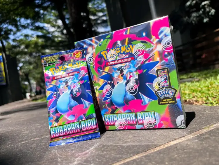 Pokémon Game Kartu Koleksi Seri “kobaran Biru”