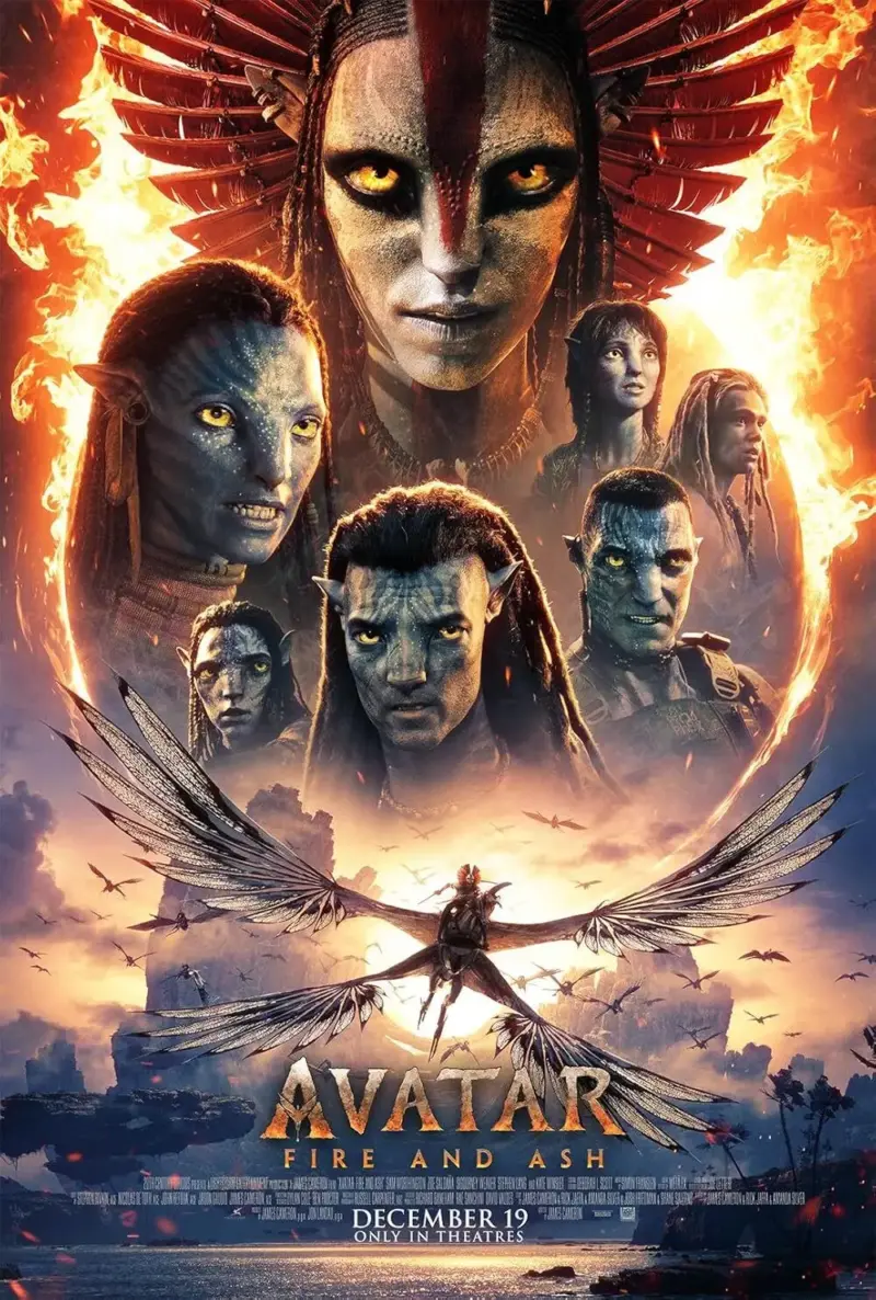 Avatar Fire And Ash Film Bioskop Desember 2025