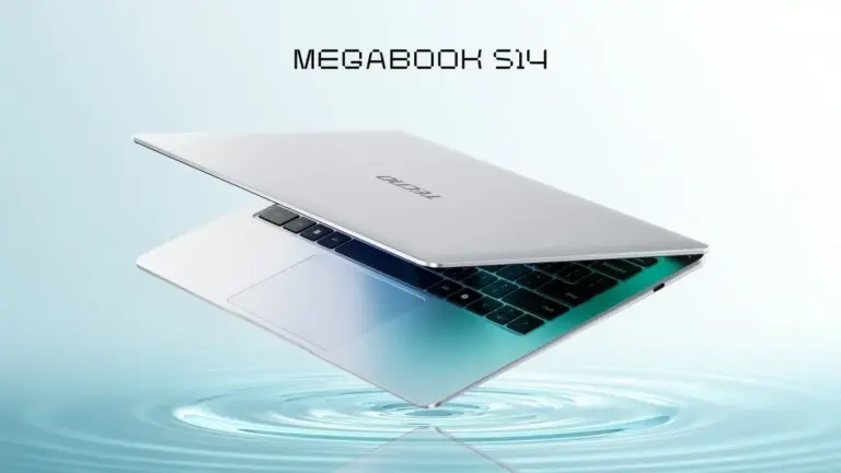 Spesifikasi Tecno Megabook S14, Laptop Paling Ringan di Dunia