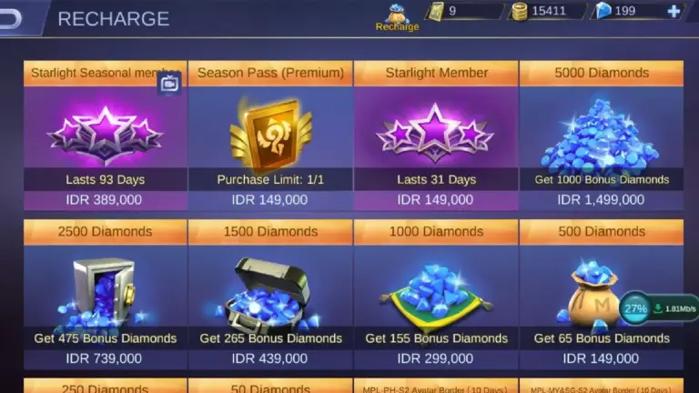 Kode Redeem Ml 18 Desember 2025