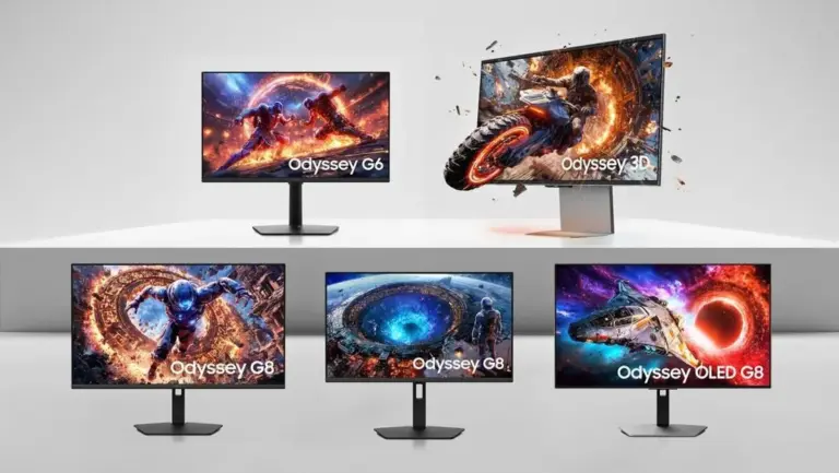 Spesifikasi Samsung Odyssey 3D (G90XH) dan Odyssey G6 (G60H)